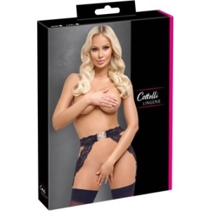 Cottelli Lingerie Пояс для чулок сердце S/M