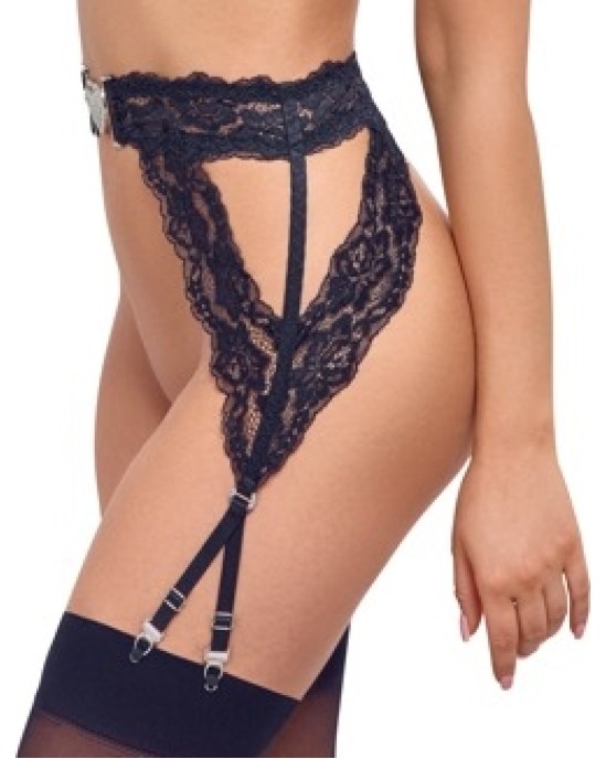 Cottelli Lingerie Suspender Belt heart S/M