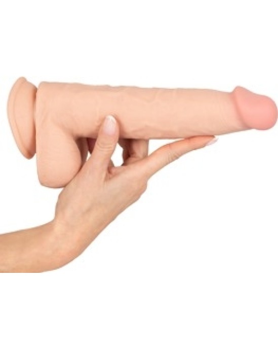 Nature Skin NS dildo ar kustīgu ādu 25