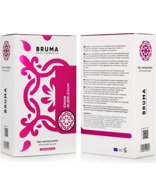 Bruma BUBBLEGUM GARTU INTENSIFIJOŠAIS BALZĀMS 15 ML