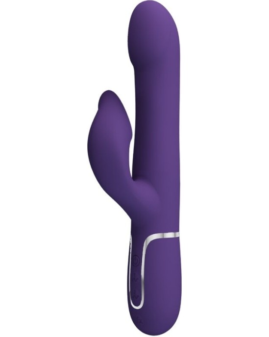 Pretty Love Flirtation PRETTY LOVE - ВИБРАТОР ZALIN RABBIT PEARLS 4 В 1 ФИОЛЕТОВЫЙ