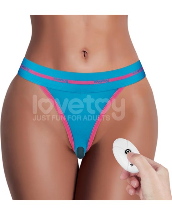 Lovetoy Apdrukātas vibrējošas seksīgas biksītes 24.–27