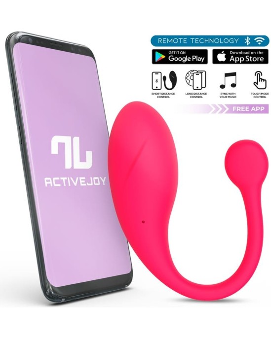 Intoyou App Series Bulby Vibrating Egg with App Red