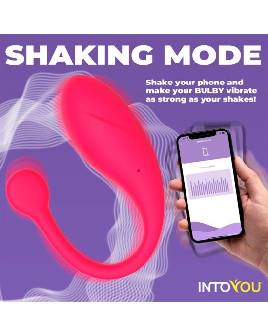 Intoyou App Series Bulby Vibrating Egg with App Red