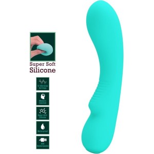 Prettylove Prescott Vibrator USB silikona zaļš