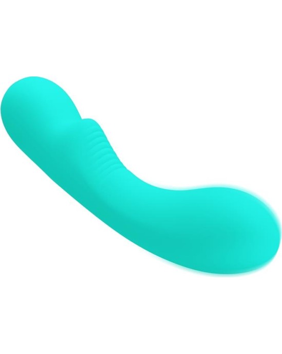 Prettylove Prescott Vibrator USB silikona zaļš