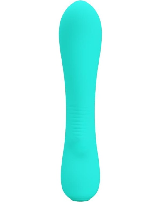 Prettylove Prescott Vibrator USB silikona zaļš