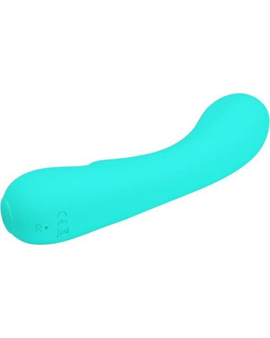 Prettylove Prescott Vibrator USB silikona zaļš