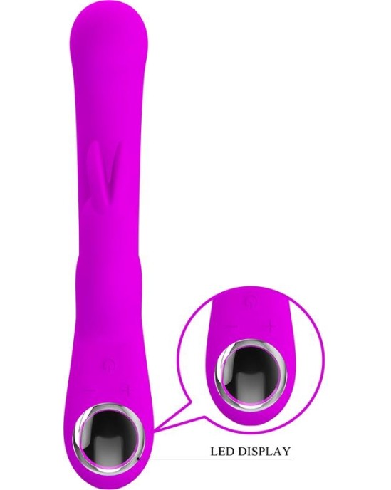 Prettylove Lamar Vibrator G-Spot Trušu violeta