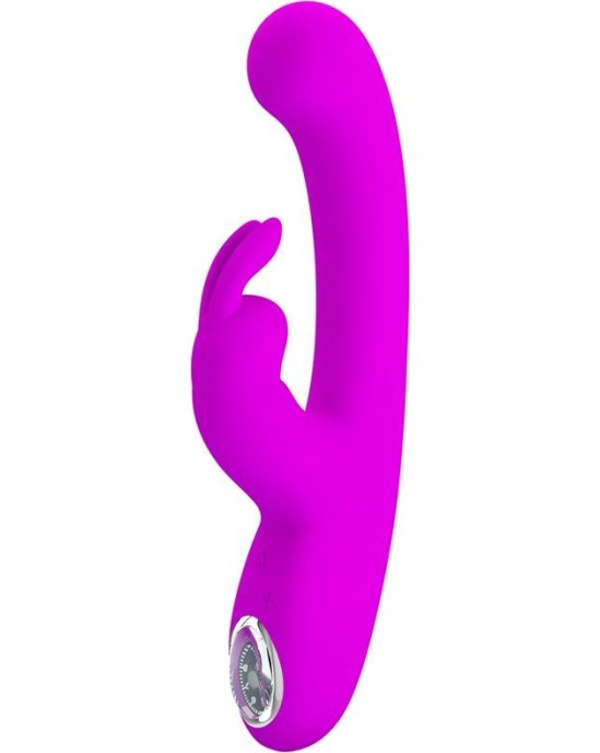 Prettylove Lamar Vibrator G-Spot Trušu violeta