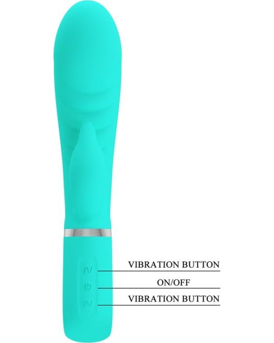 Prettylove Prescott G-Spot vibrators zaļš