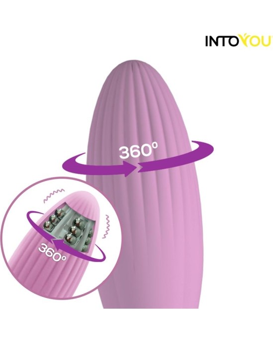 Intoyou App Series Vibrating Egg with Rotating Beads and APP USB