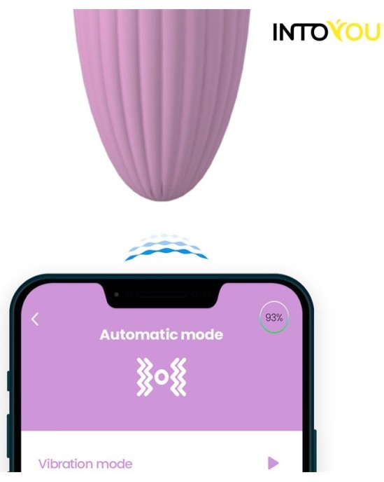 Intoyou App Series Vibrating Egg with Rotating Beads and APP USB