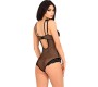 Livco Corsetti Bodies LIVCO CORSETTI FASHION — KREAME LC 90546 BODY BLACK L/XL