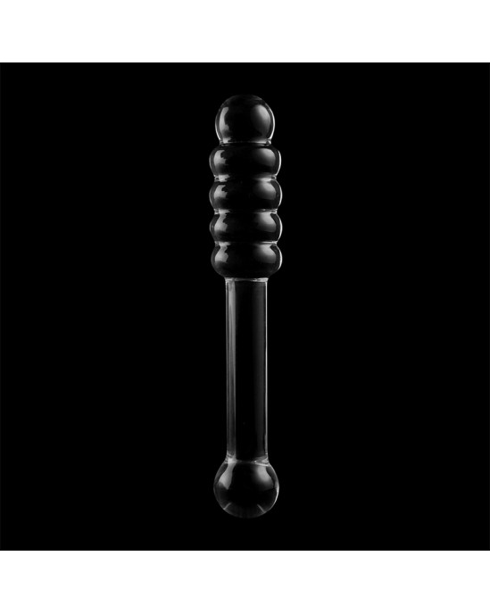 Nebula Series By Ibiza MODEL 20 DILDO BOROSILICATE GLASS 20.5 X 3 CM CLEAR