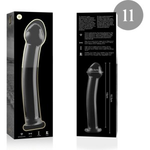 Nebula Series By Ibiza MODELIS 11 DILDO BOROSILIKĀTS STIKLS 16 X 3 CM DZIDRS