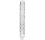 Nebula Series By Ibiza MODEL 15 DILDO BOROSILICATE GLASS 18.5 X 3 CM CLEAR