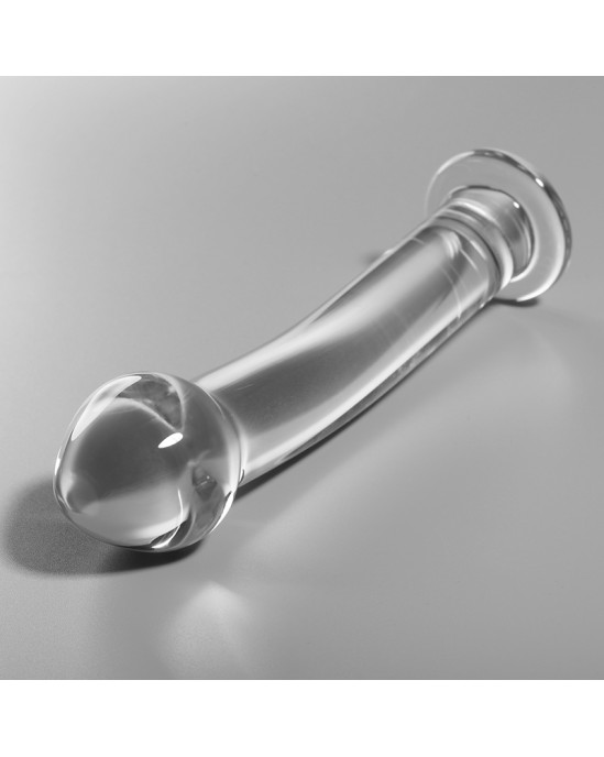 Nebula Series By Ibiza MODEL 11 DILDO BOROSILICATE GLASS 16 X 3 CM CLEAR