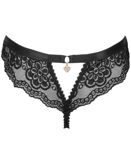 Livco Corsetti Panties LIVCO CORSETTI FASHION - OKSURIN PANTY CROTCHLESS BLACK