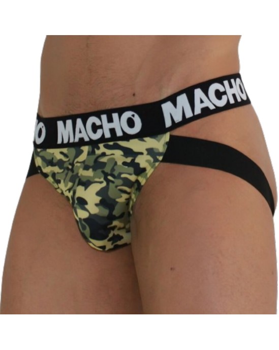 Macho Underwear MACHO — MX28MV JOCK MILITARY GREEN S