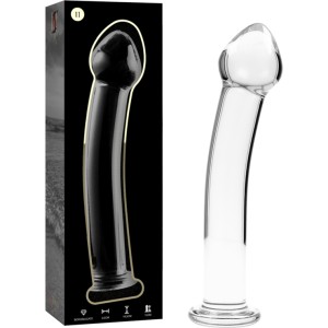 Nebula Series By Ibiza MODEL 11 DILDO BOROSILICATE GLASS 16 X 3 CM CLEAR