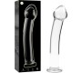 Nebula Series By Ibiza MODEL 11 DILDO BOROSILICATE GLASS 16 X 3 CM CLEAR