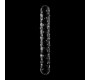 Nebula Series By Ibiza MODEL 15 DILDO BOROSILICATE GLASS 18.5 X 3 CM CLEAR