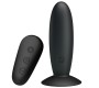 Mr Play ANAL PLUG WITH VIBRATION BLACK REMOTE CONTROL