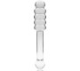 Nebula Series By Ibiza MODEL 20 DILDO BOROSILICATE GLASS 20.5 X 3 CM CLEAR