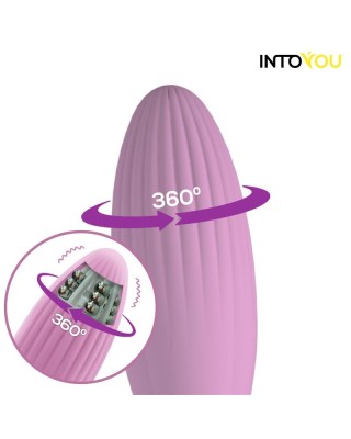 Intoyou App Series Vibrējoša ola ar rotējošām pērlītēm un APP USB