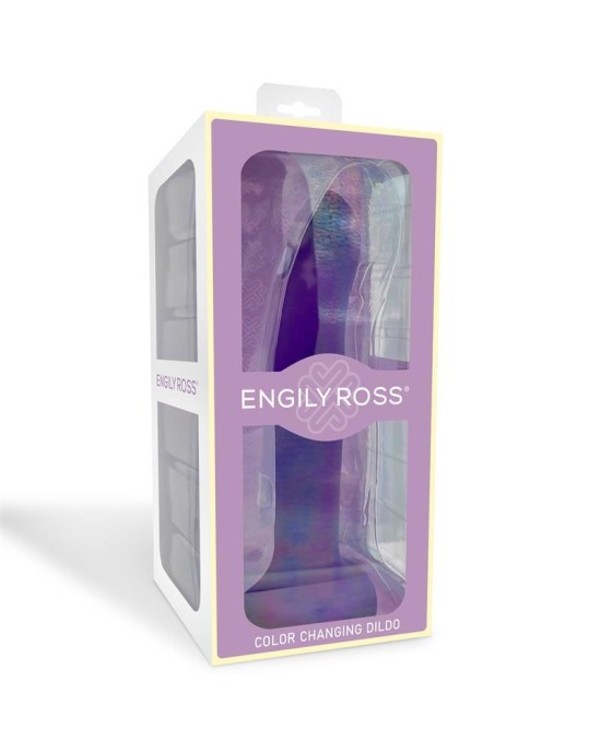 Dildox By Engily Ross Фаллоимитатор Cambia de Color P pura a Rosa Talla L Silicona L quida 21 см