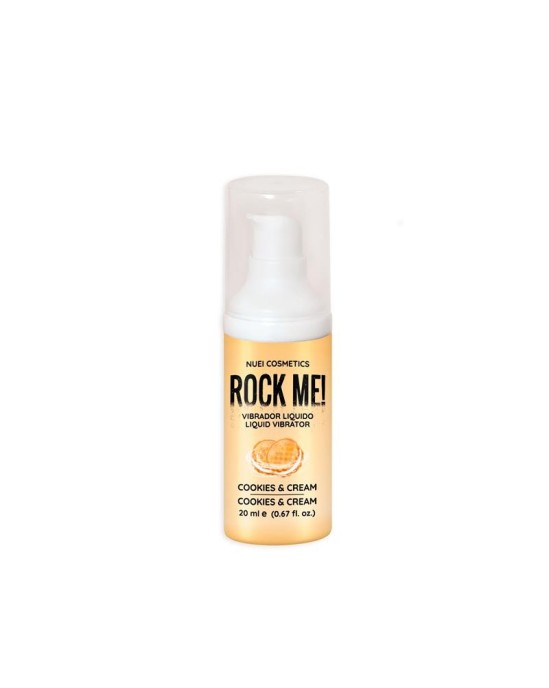 Nuei Cosmetics Rock Me! Šķidrie vibrācijas cepumi un krēms 20 ml
