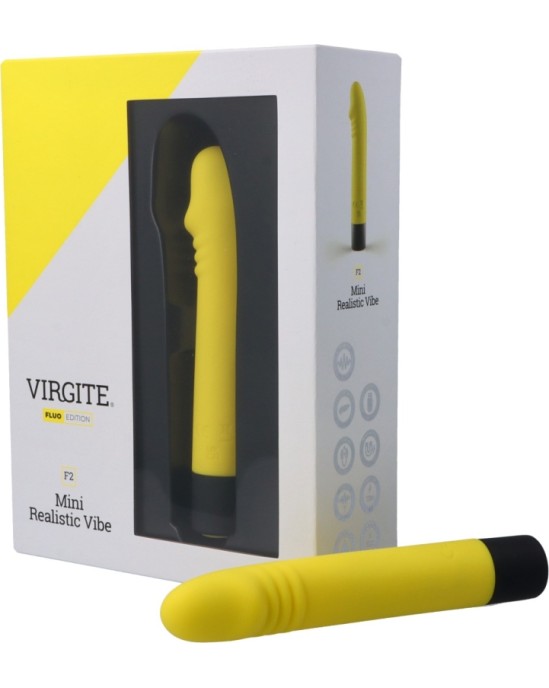 Virgite - Fluo F2 FLUO SILIKONA UZLĀDĒJAMS VIBRATORS