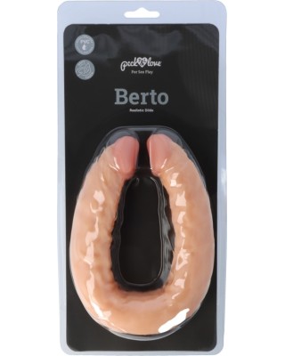 Pick&Love BERTO DOUBLE REĀLISTS PENIS 40 CM