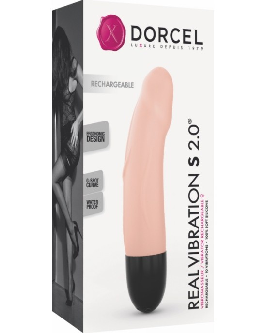 Dorcel S FLESH UZLĀDĒJAMS SILIKONA VIBRATORS