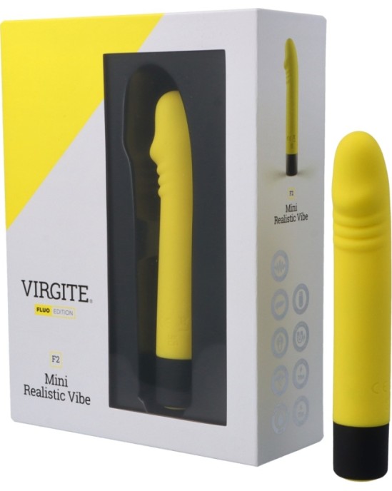 Virgite - Fluo F2 FLUO SILIKONA UZLĀDĒJAMS VIBRATORS