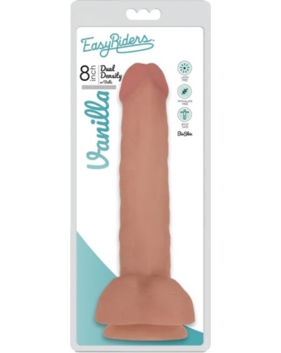 Xr - Easy Riders Smalks DILDO AR MIESKĀLIEM EASY RIDERS 20'30 CM