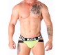 Macho Underwear MACHO — MX28FA JOCK GREEN FLUOR S