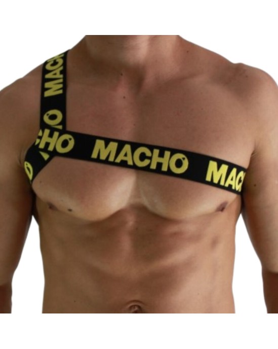 Macho Underwear MACHO - ROMAN HARNESS YELLOW S/M