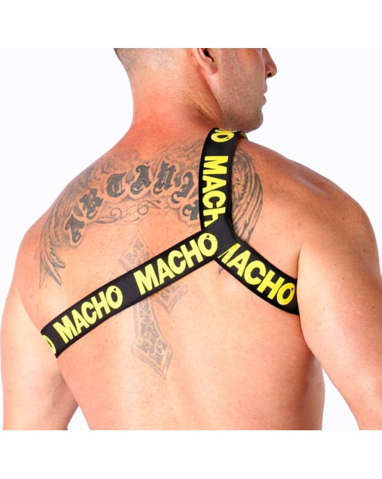 Macho Underwear MACHO - ROMAN HARNESS YELLOW S/M