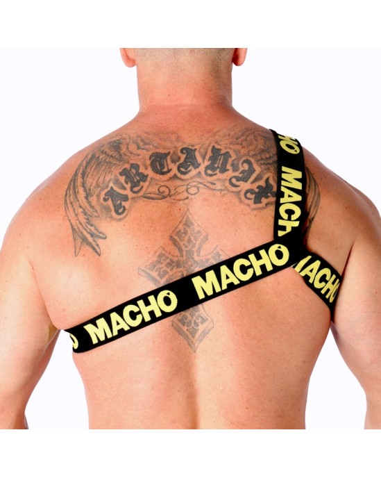 Macho Underwear MACHO - ROMAN HARNESS YELLOW S/M