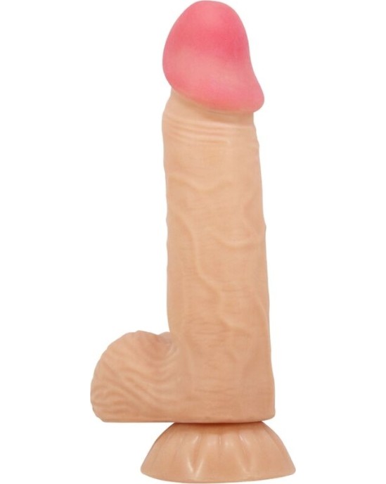 Pretty Love High Grade PRETTY LOVE - SLIDING SKIN SERIES REALISTIC DILDO WITH SLIDING SKIN SUCTION CUP 20.6 CM