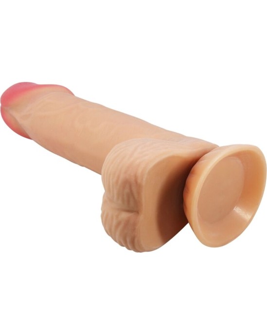 Pretty Love High Grade PRETTY LOVE — BĪDĀMĀS ĀDAS SĒRIJA REĀLISTS DILDO AR BĪDĀMĀM ĀDAS SŪCEKUSĒM 20,6 CM