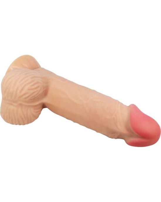 Pretty Love High Grade PRETTY LOVE — BĪDĀMĀS ĀDAS SĒRIJA REĀLISTS DILDO AR BĪDĀMĀM ĀDAS SŪCEKUSĒM 20,6 CM