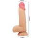 Pretty Love High Grade PRETTY LOVE - SLIDING SKIN SERIES REALISTIC DILDO WITH SLIDING SKIN SUCTION CUP 20.6 CM