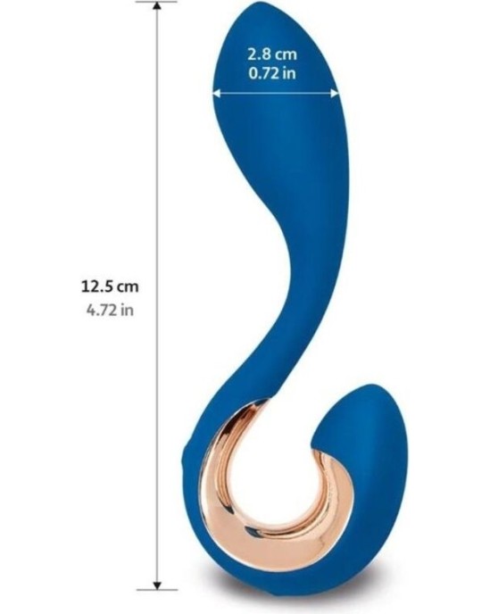 G-Vibe GPOP 2 G UN P PUNKTA VIBRATORS INDIGO BLUE