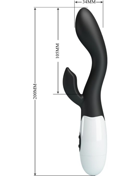 Pretty Love Flirtation PRETTY LOVE - BRIGHTY G-SPOT VIBRATOR BLACK