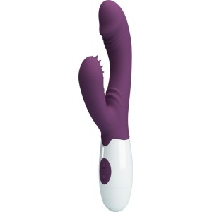 Pretty Love Flirtation PRETTY LOVE - ANDRE RABBIT VIBRATOR & G-POINT STIMULATOR PURPLE