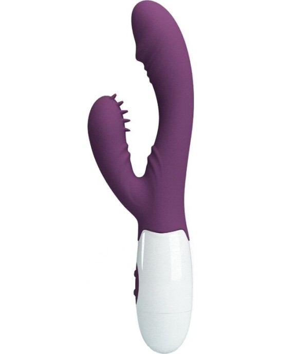 Pretty Love Flirtation PRETTY LOVE - ANDRE RABBIT VIBRATOR & G-POINT STIMULATOR PURPLE