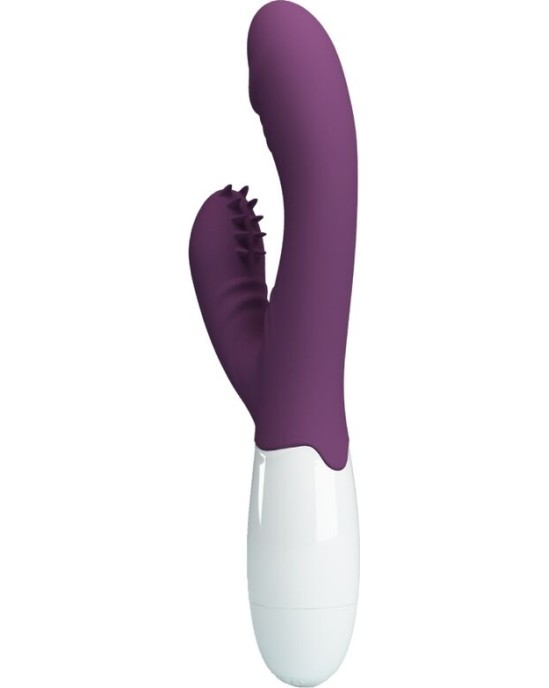 Pretty Love Flirtation PRETTY LOVE - ANDRE RABBIT VIBRATOR & G-POINT STIMULATOR PURPLE